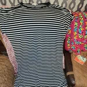 Black and white dress